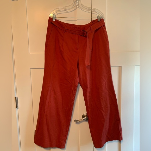 Ann Taylor Size 12 Cotton Wide Leg Pants - Picture 4 of 13